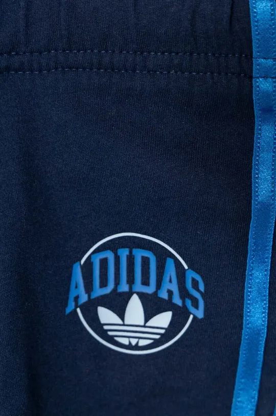 темно-синій Дитячий бавовняний комплект adidas Originals