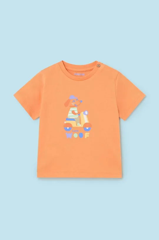 Детский хлопковый комплект Mayoral оранжевый