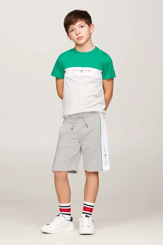 πράσινο Παιδικό βαμβακερό σετ Tommy Hilfiger Για αγόρια