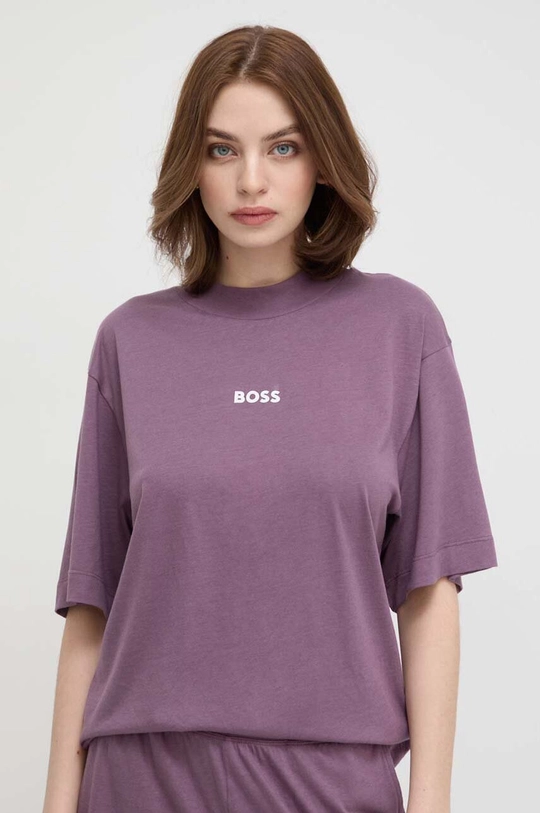 Homewear dukserica BOSS 60% Viskoza od bambusa, 40% Pamuk