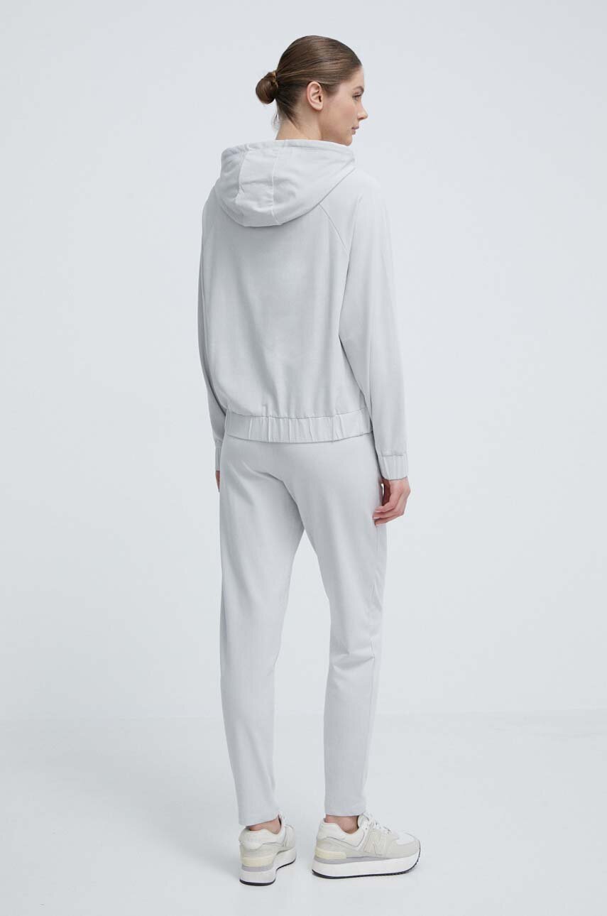 Спортивний костюм EA7 Emporio Armani жіночий колір сірий | ANSWEAR.ua