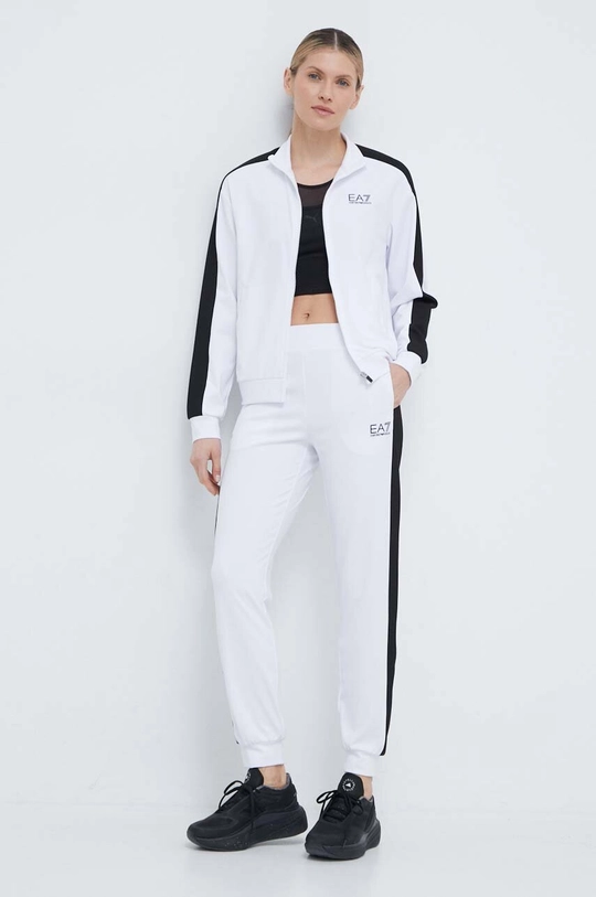 bianco EA7 Emporio Armani tuta da ginnastica Donna