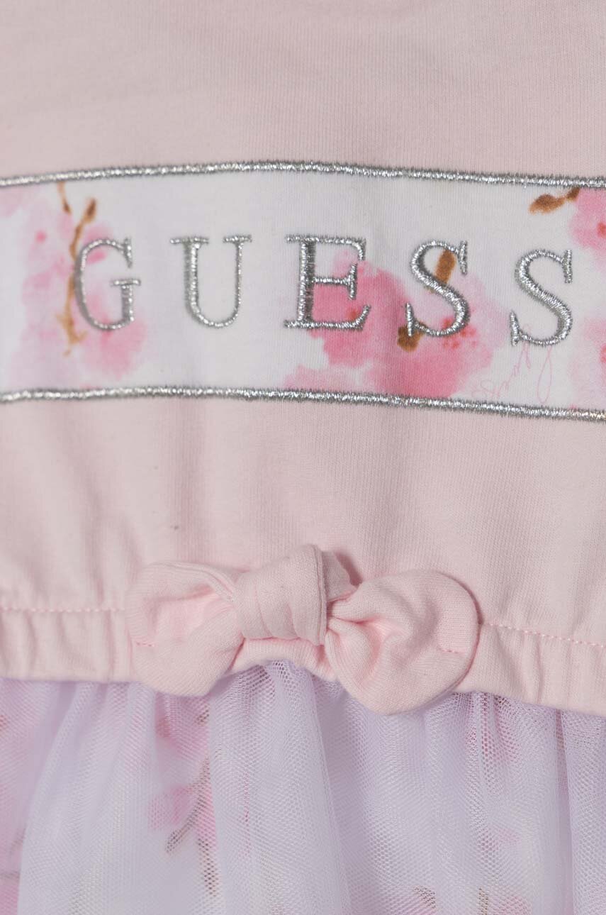 Komplet za bebe Guess Materijal 1: 100% Pamuk Materijal 2: 100% Poliester Materijal 3: 100% Pamuk