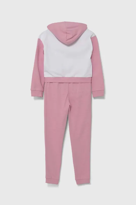 Παιδική βαμβακερή αθλητική φόρμα Guess ροζ