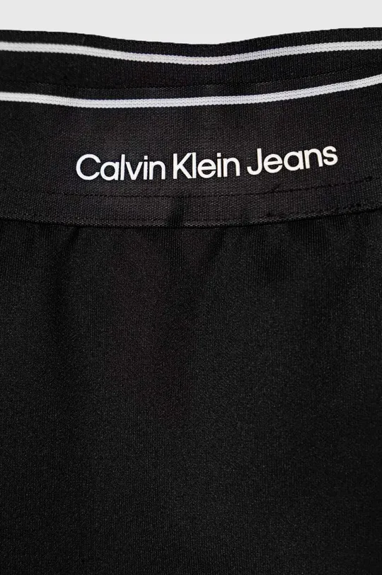 črna Otroška trenirka Calvin Klein Jeans