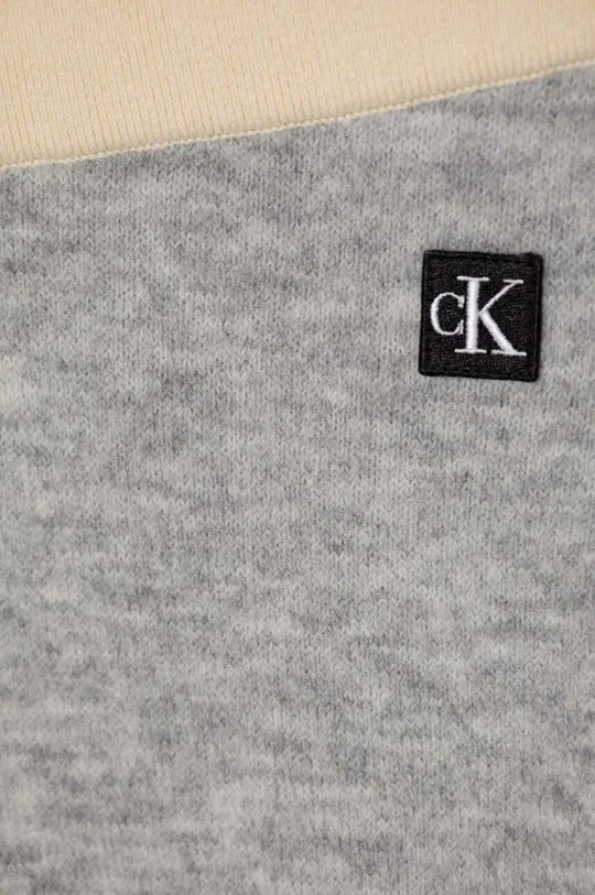 szürke Calvin Klein Jeans gyerek szett gyapjúkeverékből