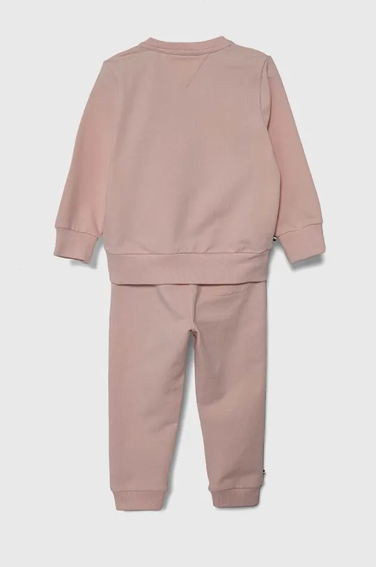 Tommy Hilfiger dres niemowlęcy różowy