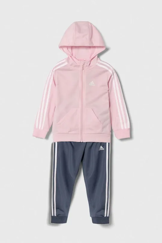 różowy adidas dres dziecięcy Dziewczęcy