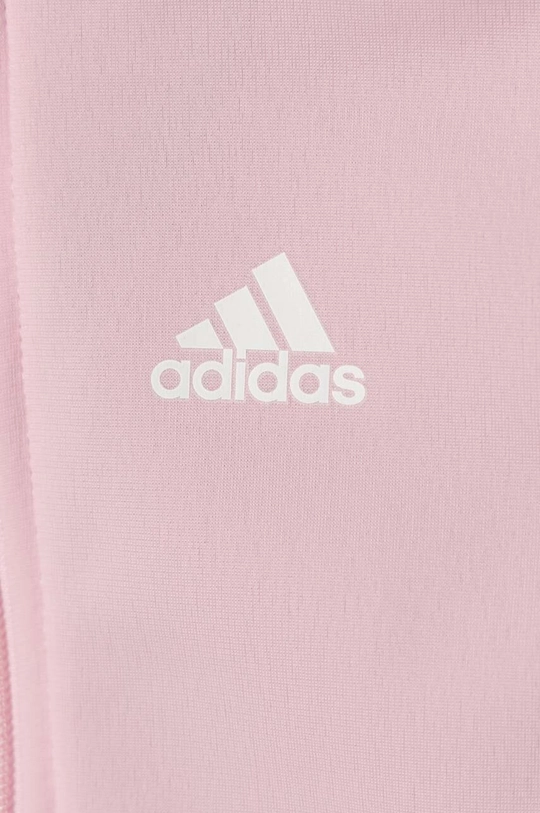 rosa adidas tuta per bambini