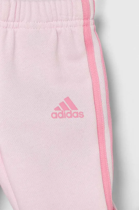 ružová Tepláková súprava pre bábätká adidas