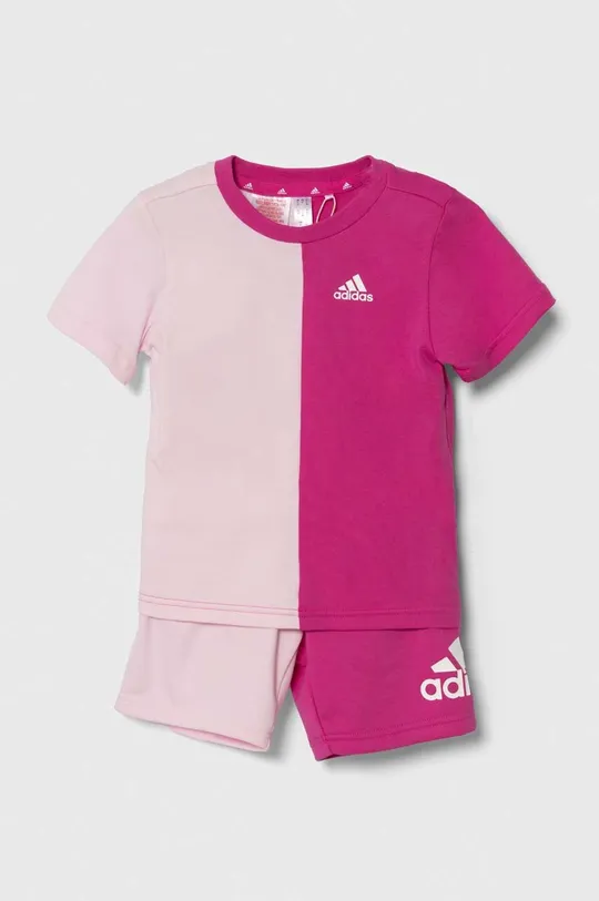 розовый Детский комплект adidas Для девочек