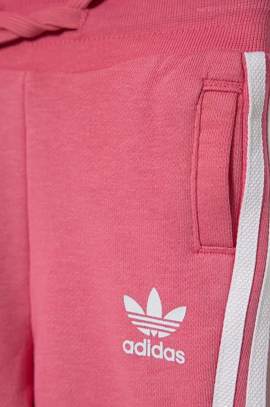 różowy adidas Originals dres niemowlęcy