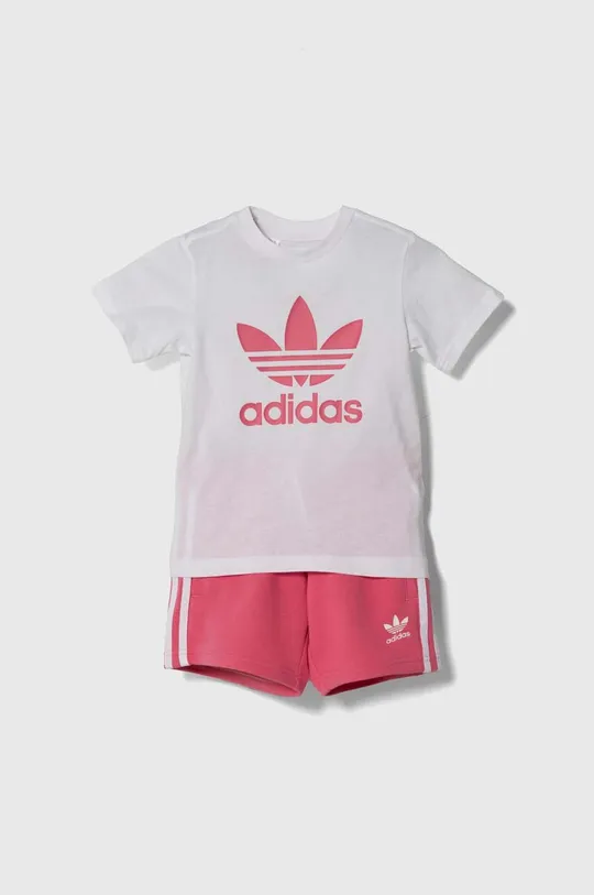 розовый Детский комплект adidas Originals Для девочек