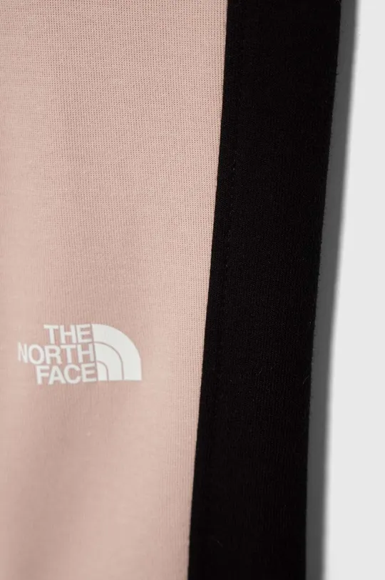 różowy The North Face dres dziecięcy TNF TECH CREW SET