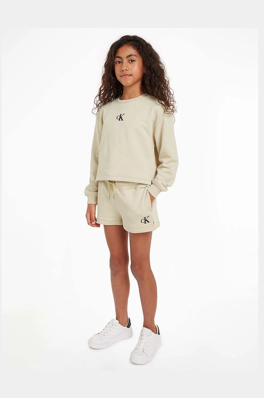 beige Calvin Klein Jeans completo bambino/a Ragazze