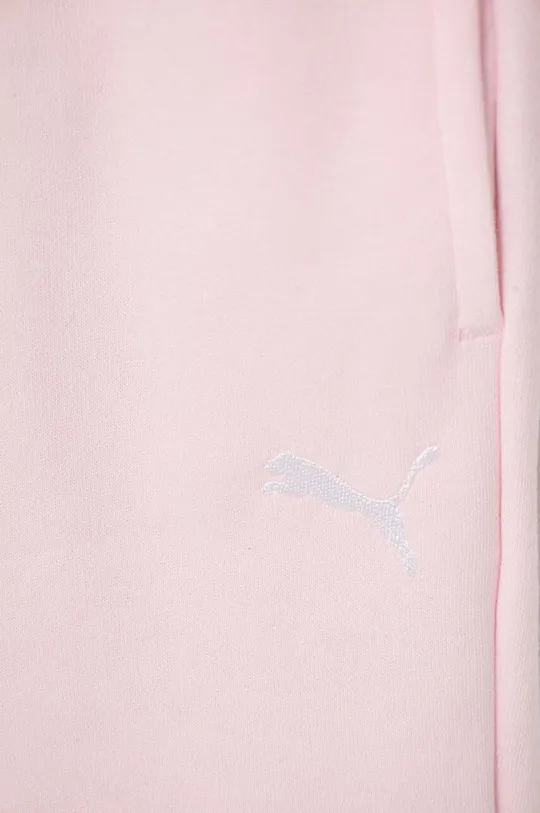 rózsaszín Puma gyerek melegítő Loungewear Suit TR G