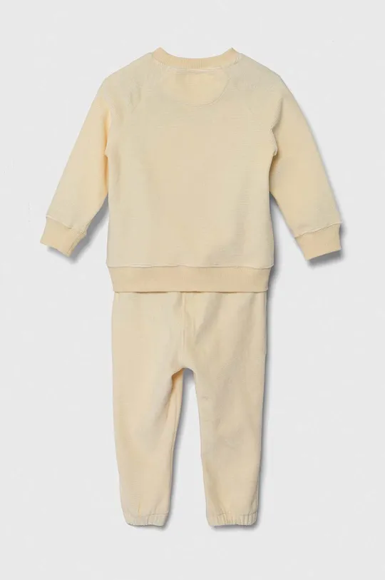 Спортивный костюм для младенцев Calvin Klein Jeans бежевый