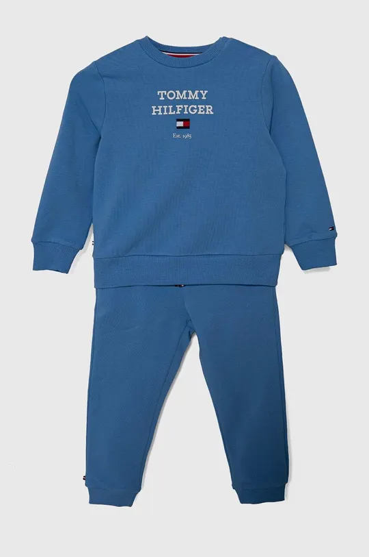 блакитний Cпортивний костюм для немовлят Tommy Hilfiger Дитячий