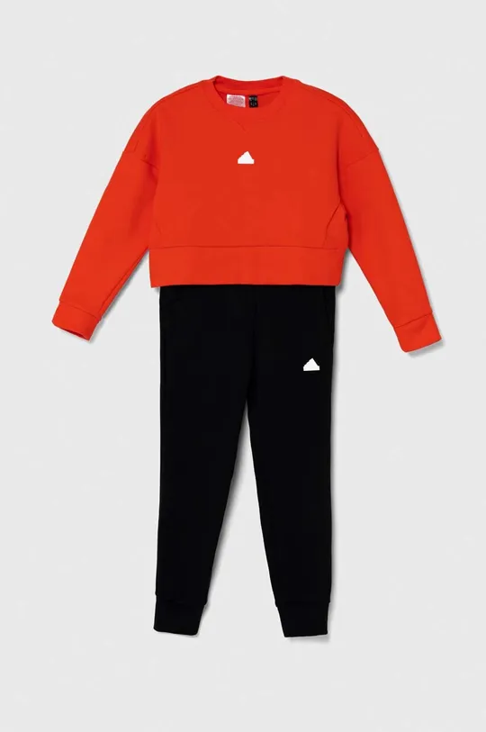 червоний Дитячий спортивний костюм adidas Дитячий
