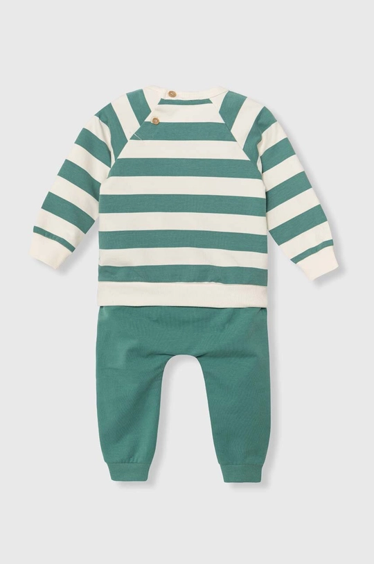 Trenirka za bebe United Colors of Benetton zelena