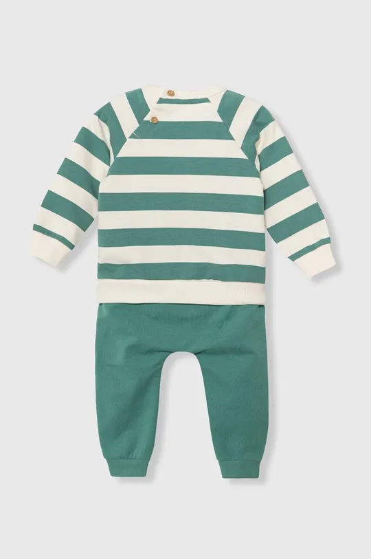 Cпортивний костюм для немовлят United Colors of Benetton зелений