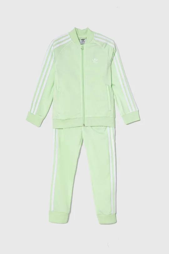 зелений Дитячий спортивний костюм adidas Originals Дитячий