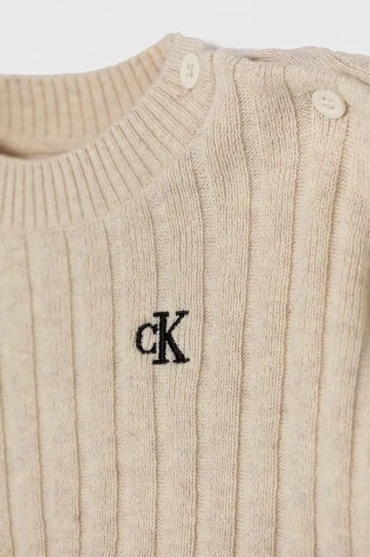 Set za bebe s primjesom lana Calvin Klein Jeans 90% Pamuk, 10% Lan