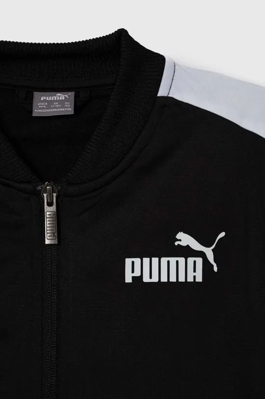 fekete Puma gyerek melegítő Baseball Poly Suit cl