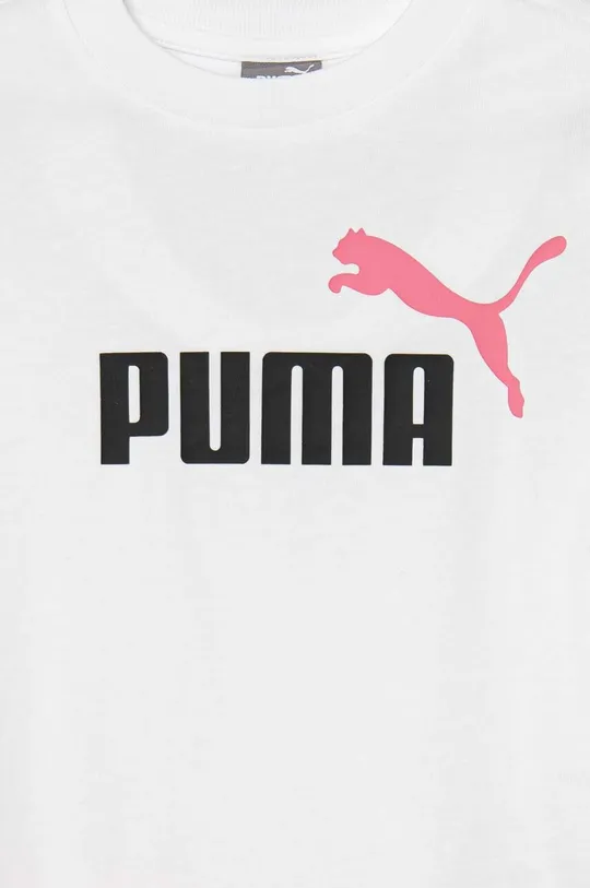 Puma komplet bawełniany niemowlęcy Minicats & Shorts Set Materiał zasadniczy: 100 % Bawełna, Ściągacz: 80 % Bawełna, 20 % Poliester