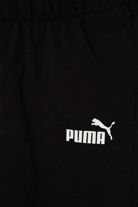 sötétkék Puma baba pamut melegítő Minicats & Shorts Set