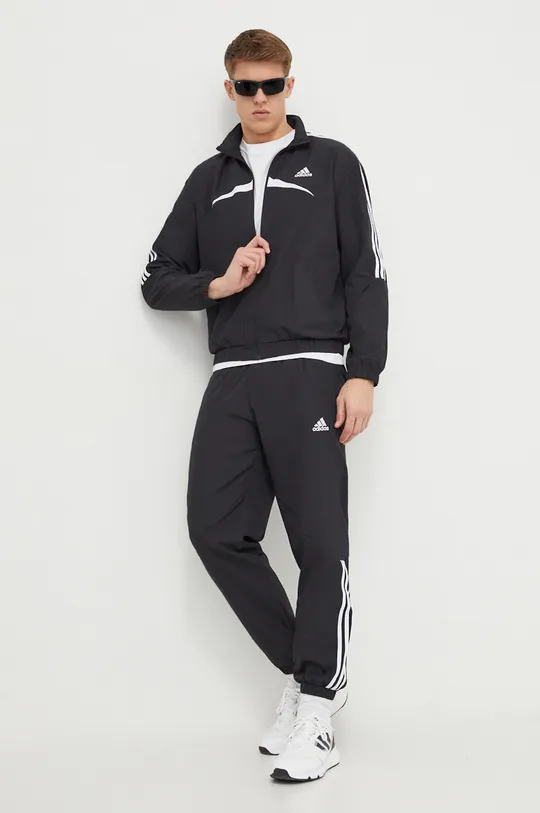 czarny adidas dres Męski