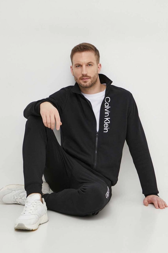 fekete Calvin Klein pamut melegitő Férfi