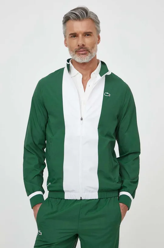 Спортивный костюм Lacoste Основной материал: 100% Полиамид Подкладка: 100% Полиэстер Резинка: 95% Полиэстер, 5% Эластан