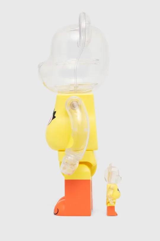 Medicom Toy figurka dekoracyjna Be@rbrick Ducky (Toy Story 4) 100% & 400% 2-pack żółty
