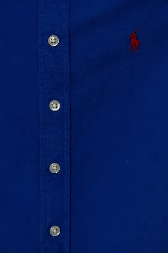 Детская хлопковая рубашка Polo Ralph Lauren 100% Хлопок
