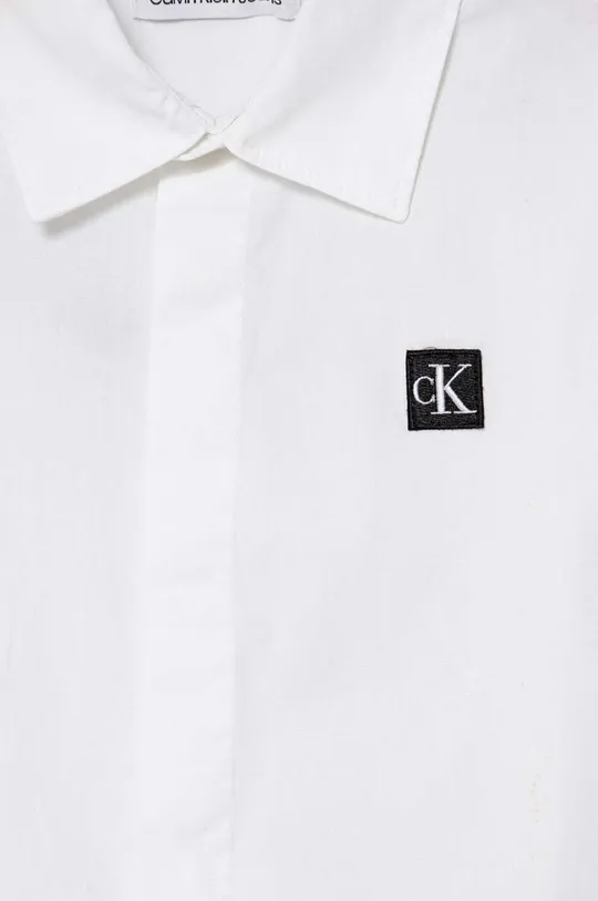 Dječja pamučna košulja Calvin Klein Jeans 100% Pamuk