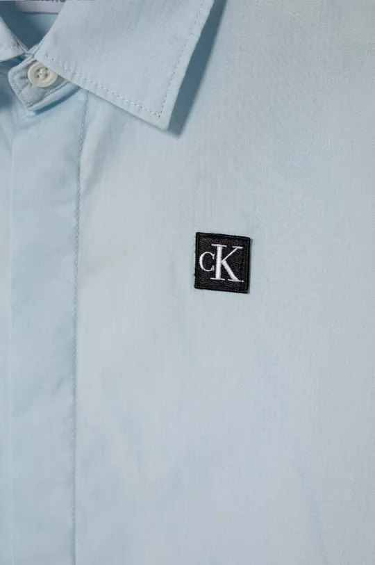 Otroška bombažna srajca Calvin Klein Jeans 100 % Bombaž
