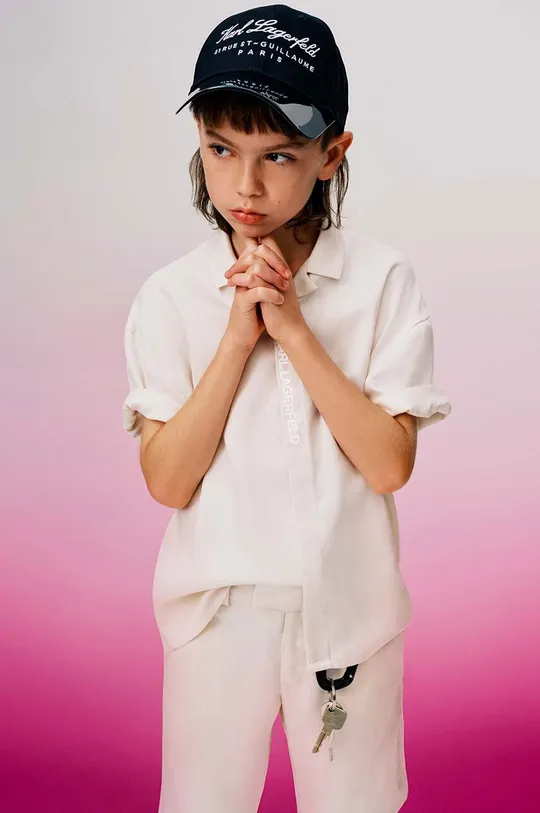 Karl Lagerfeld koszula dziecięca Chłopięcy