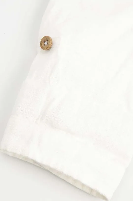 fehér Coccodrillo baba ing vászonkeverékből