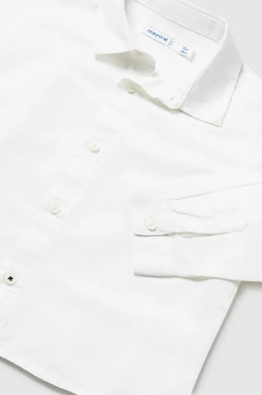 Βρεφικό πουκάμισο από λινό μείγμα Mayoral 67% Βαμβάκι, 33% Λινάρι