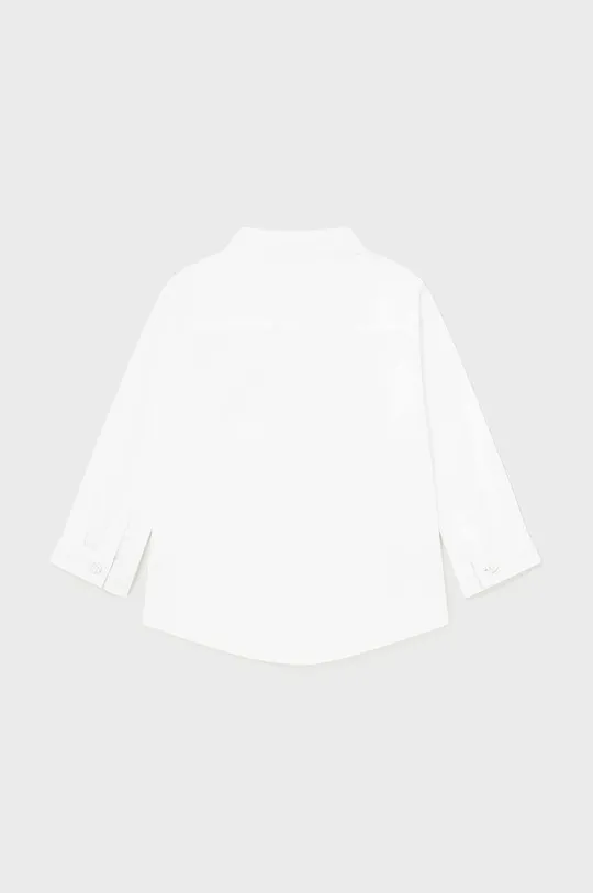 Βρεφικό πουκάμισο από λινό μείγμα Mayoral λευκό