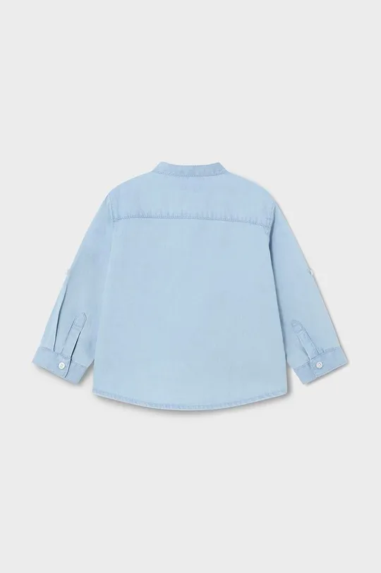 Хлопковая рубашка для младенцев Mayoral голубой