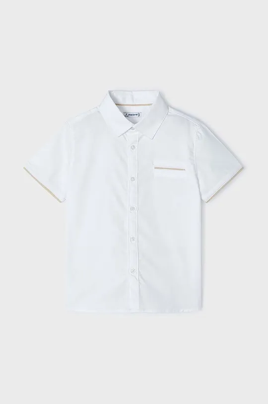 Dječja pamučna košulja Mayoral bijela