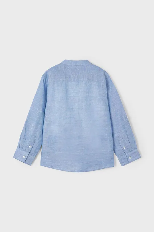 Mayoral maglia con aggiunta di lino bambino/a blu