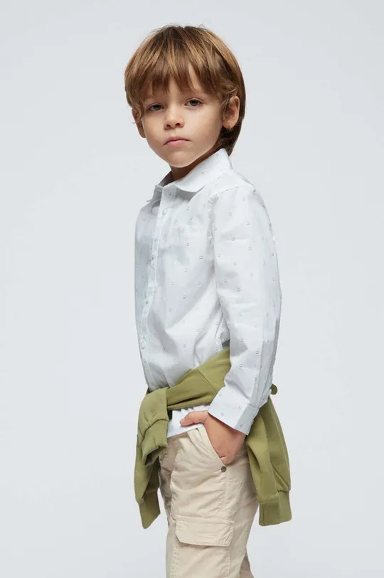 Детская хлопковая рубашка Mayoral Для мальчиков