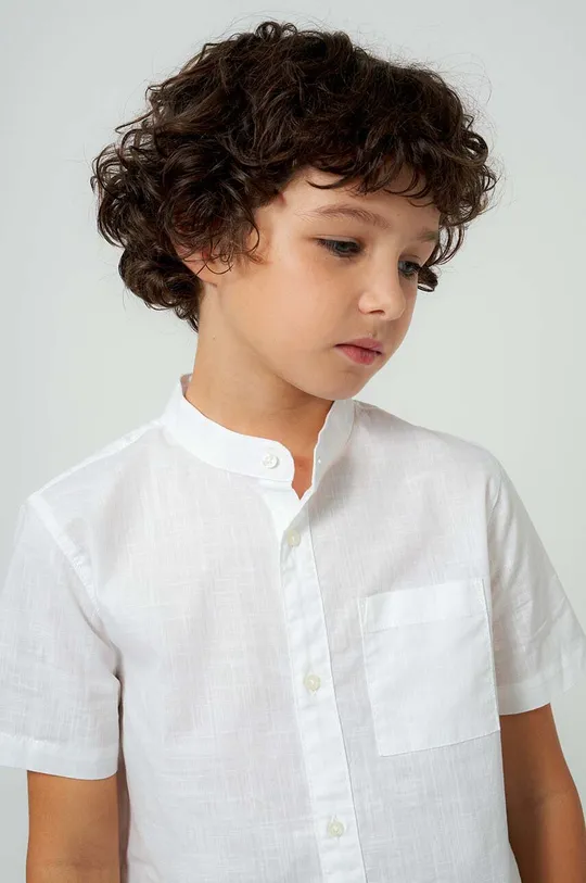 Παιδικό βαμβακερό πουκάμισο Mayoral Για αγόρια
