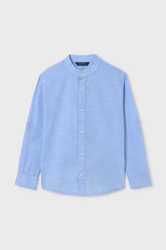 Otroška bombažna srajca Mayoral modra