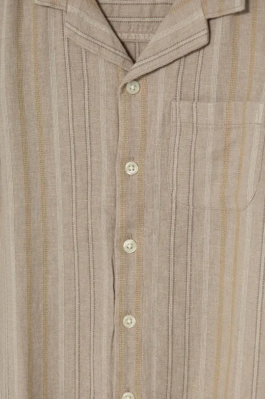 Παιδικό λινό πουκάμισο Abercrombie & Fitch 55% Λινάρι, 45% Βαμβάκι