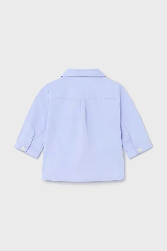 Bavlnená košeľa pre bábätká Mayoral Newborn modrá