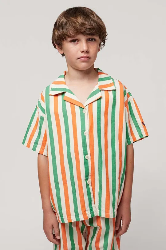 multicolor Bobo Choses koszula bawełniana dziecięca Chłopięcy